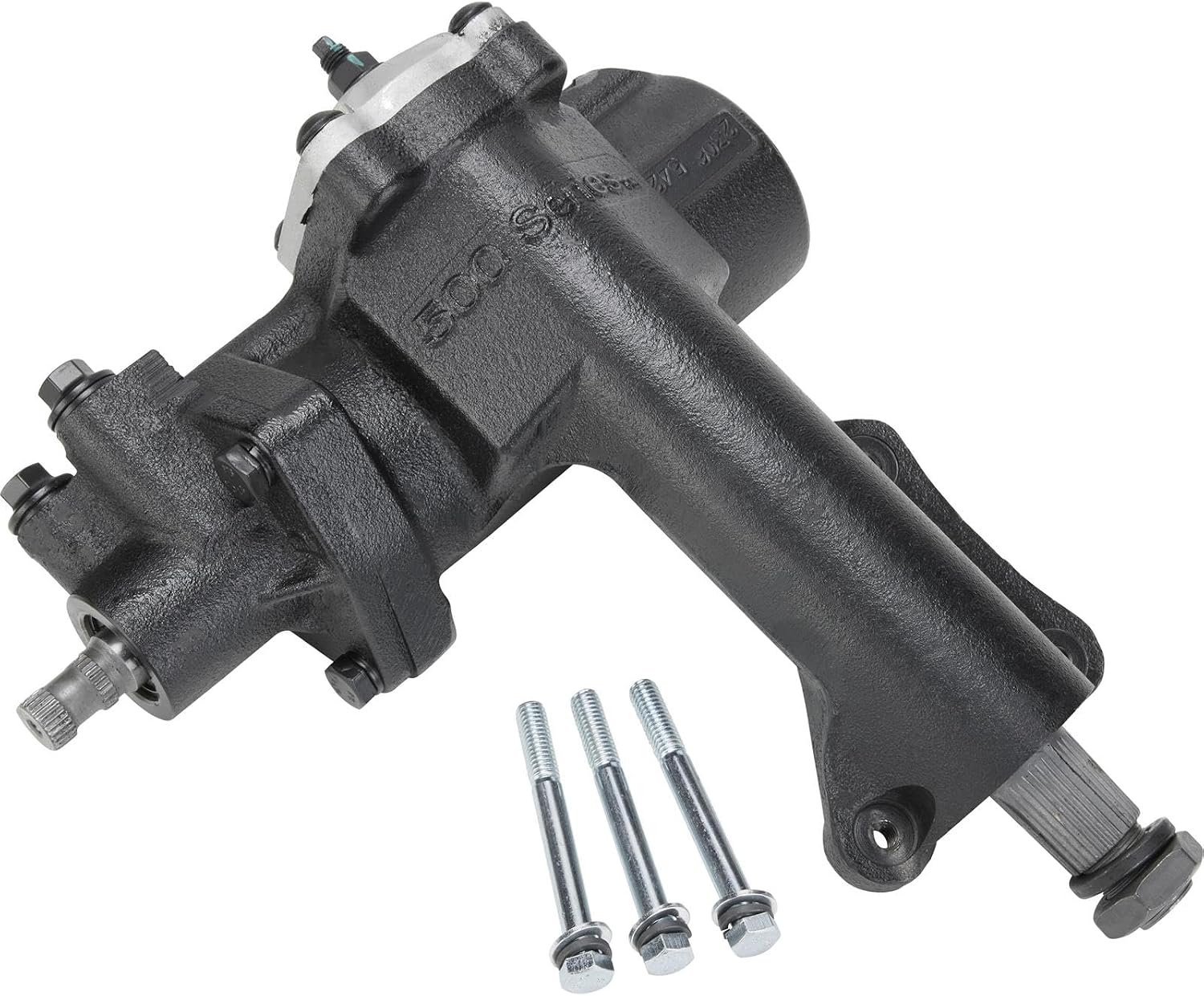 1955-56 Compatible with Chevy Power Steering Conv Kit w/Chrome Tilt Column