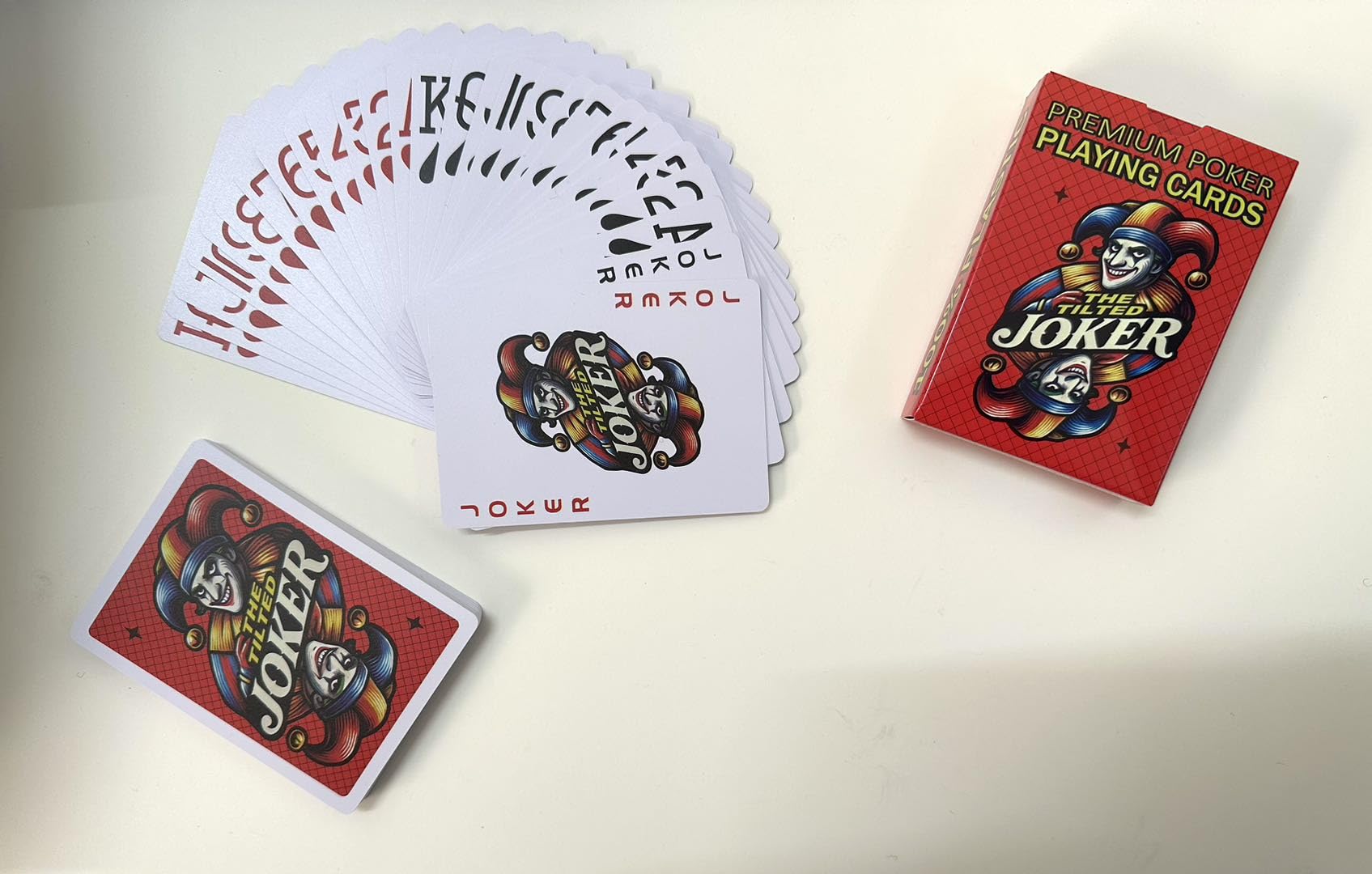 JOKER - 【JOKER D】POKER No LIMIT C Amazon.com: Tilted Joker Poker 100% Plastic Playing Cards, 10 Deck