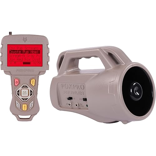 FOXPRO Prowler American Made Electronic Predator Call Remote Operated and Programmable Coyote, Fox, Crow, Hog Call for Hunting