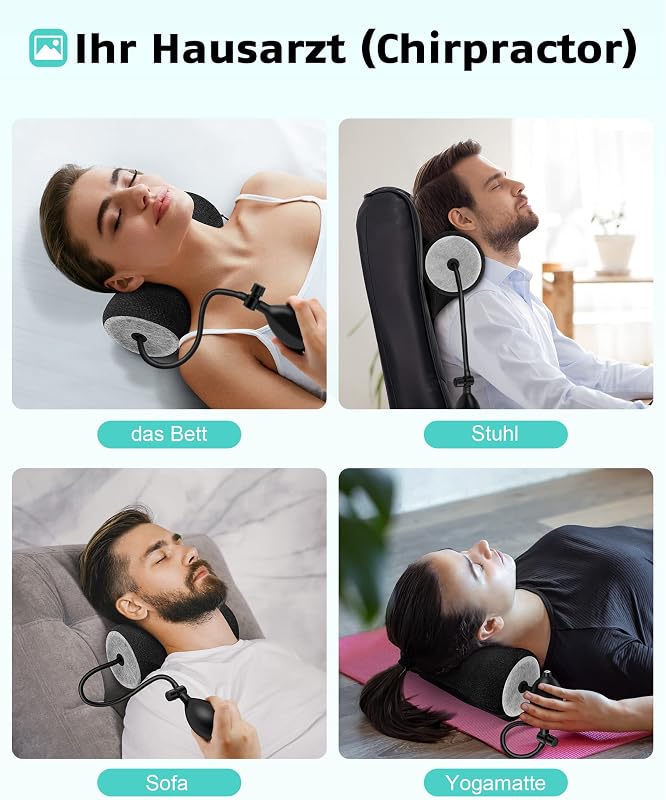 BLABOK Nyak és Váll Relaxer Nyaktrakciós Készülék Testtartás Korrektor