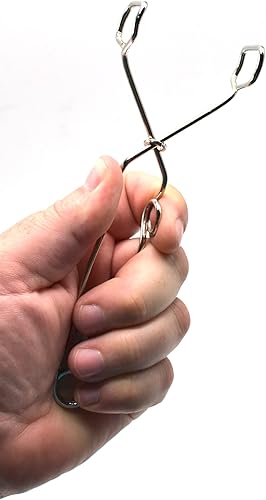 Miniatura 4 de EISCO Kit de inicio de laboratorio de 13 piezas, incluye juego completo de soporte de anillo con abrazaderas, soporte para quemador de trípode y