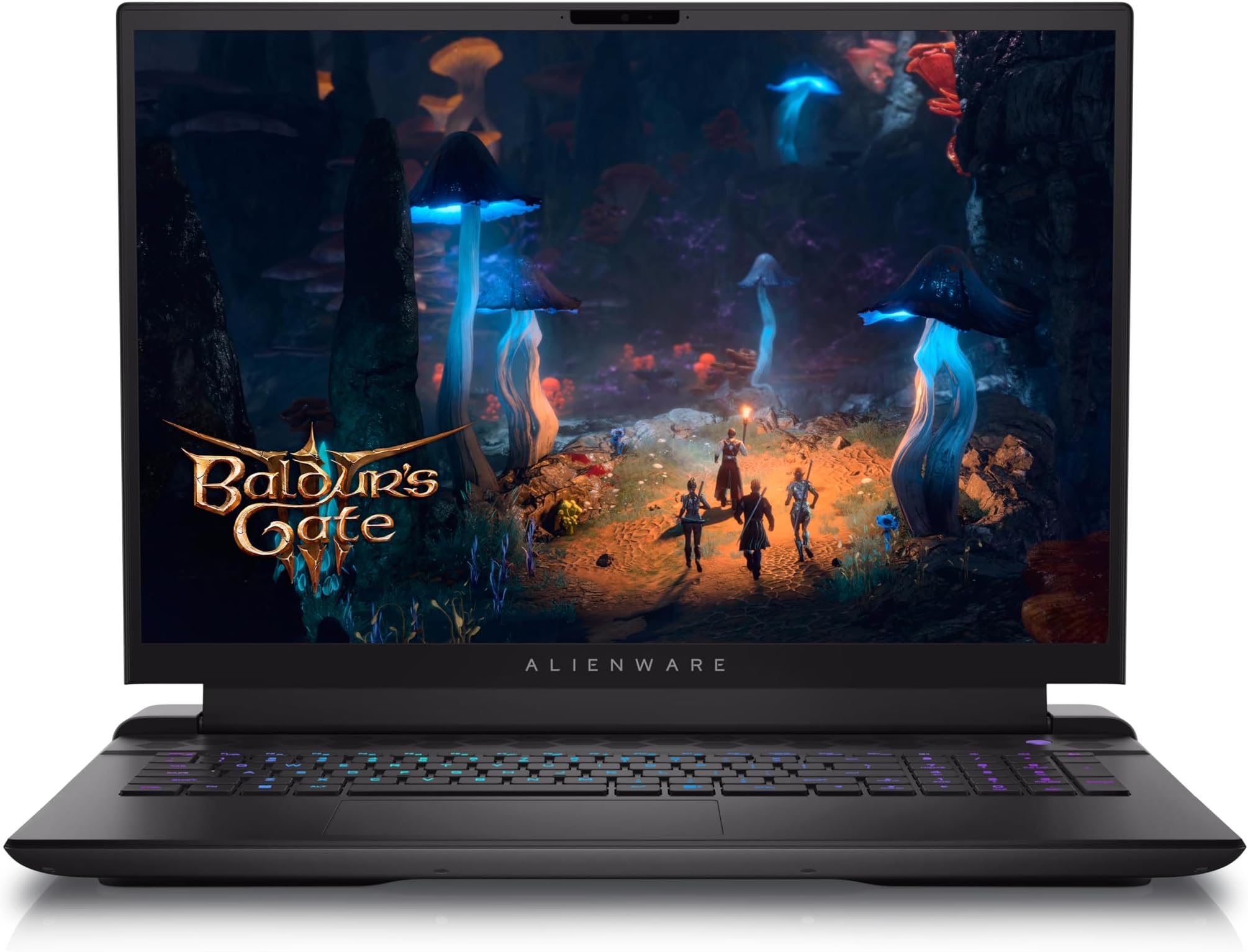 NewDell_Alien.Ware M18 R2 Gaming Laptop 18 inch QHD+165Hz 3ms Screen_Intel i9-14900HX 64GB RAM 4TB SSD Geforce RTX 4090 Graphics CherryMX mechanical keyboard Wifi 7 Windows 11Home Dark Metallic Moon