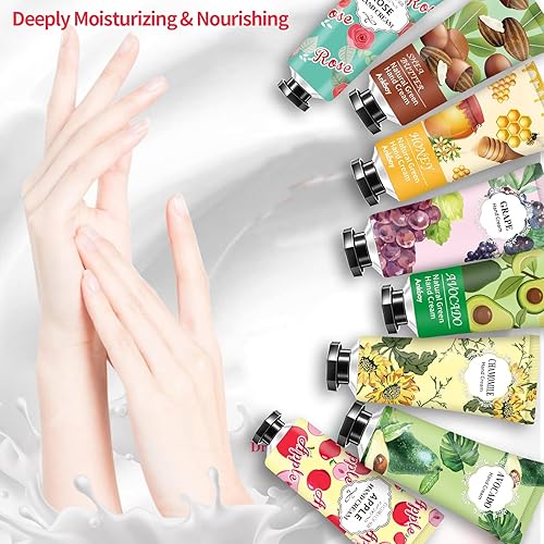 Miniatura 7 de Paquete de 38 regalos de crema de manos a granel para mamá, regalos del día de la madre, rellenos de cesta de Pascua para niñas adolescentes,