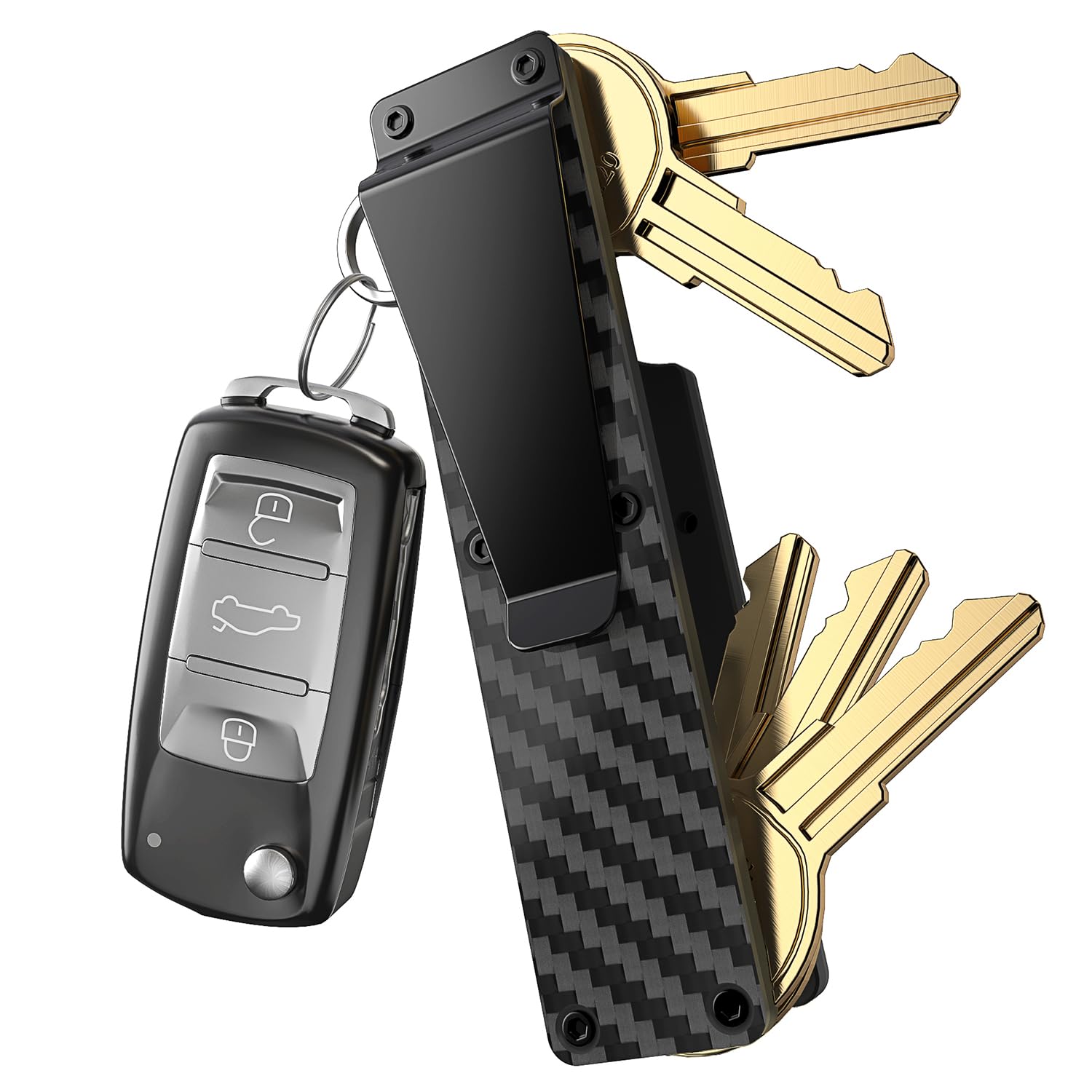 Amazon.com: HNHFTT Minimalist Metal Key Organizer for Men & Women