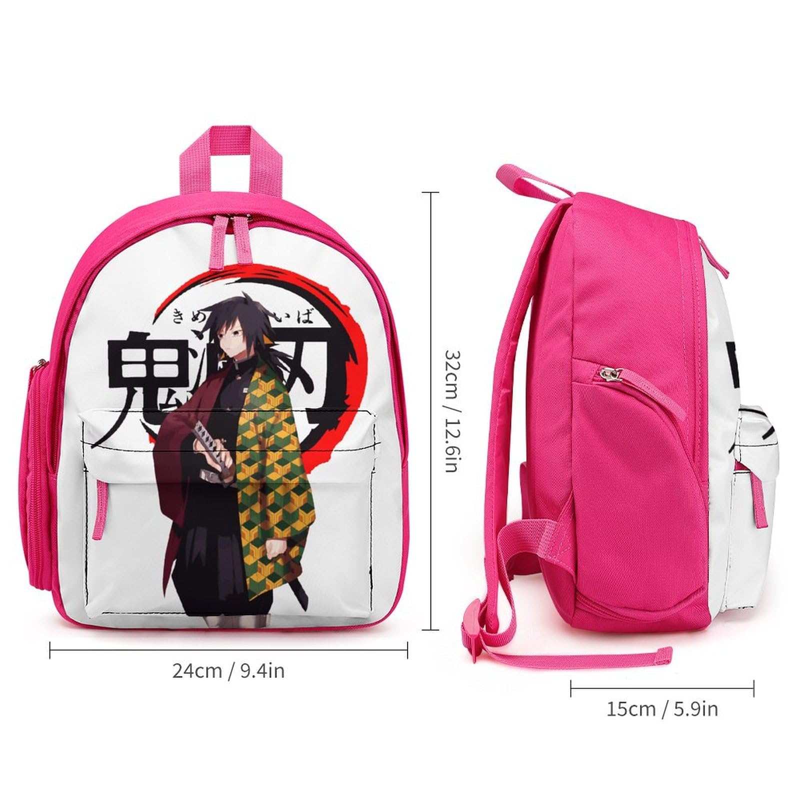 鬼滅の刃【SuperGroupies】冨岡義勇モデル　リュックバッグ　⭐️希少 冨岡義勇 モデル リュック 鬼滅の刃 鬼滅の刃 / kimetsu no yaiba