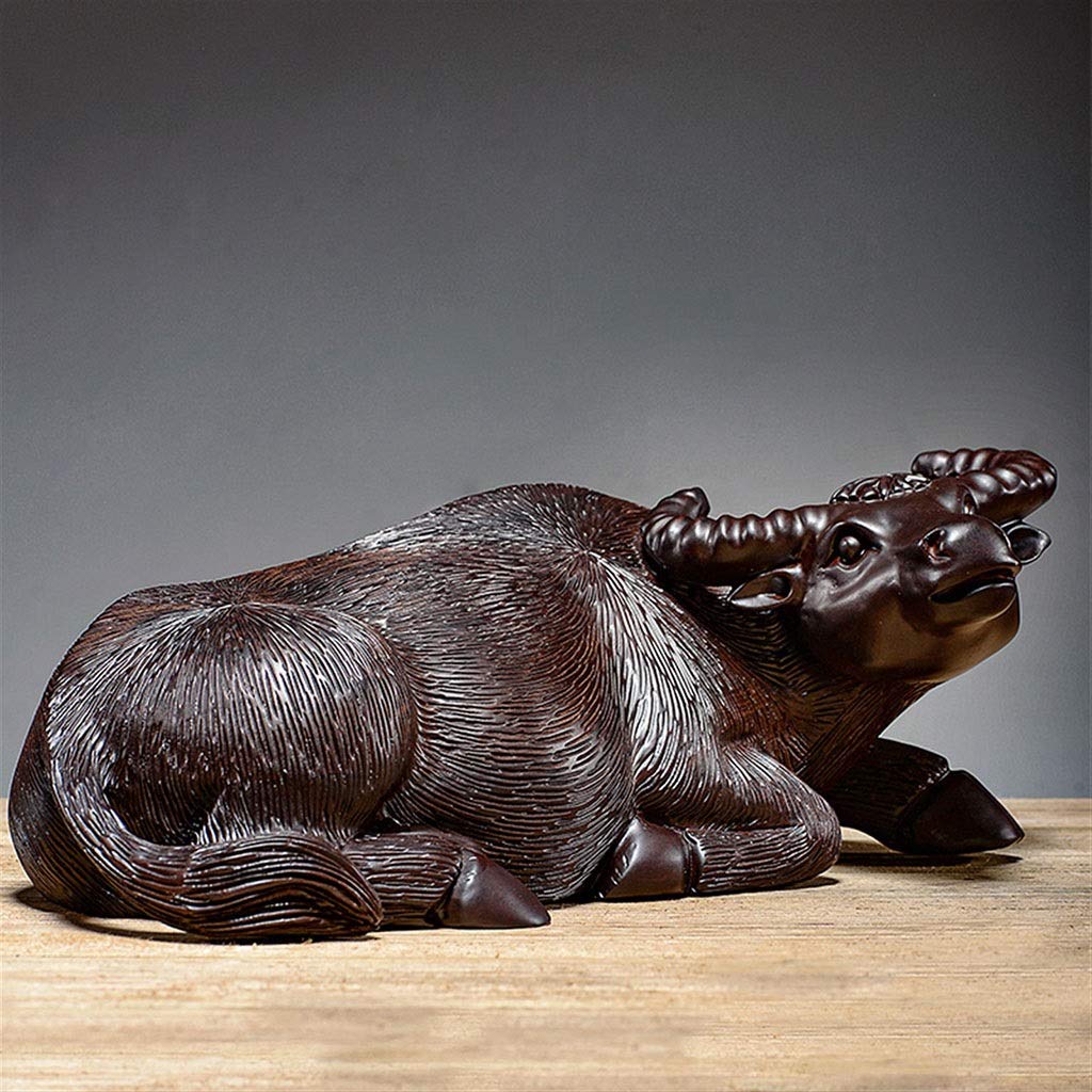 ビンテージ　鹿　木彫り　紫檀　彫刻　置物　インテリア　工芸品　美術品　A2588 ビンテージ 鹿 木彫り 紫檀 彫刻 置物 インテリア 工芸品 美術品 A2588