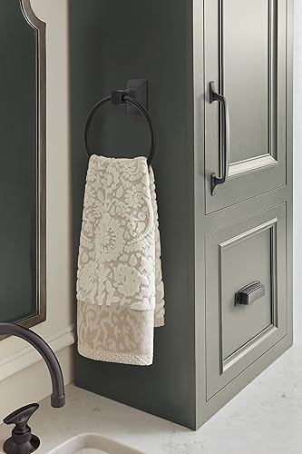 Vista 182 de Amerock BH36012BBZ - Toallero dorado champán Accesorio de baño Highland Ridge 7-7/16 pulgadas (7.441 in) de longitud Toallero de mano