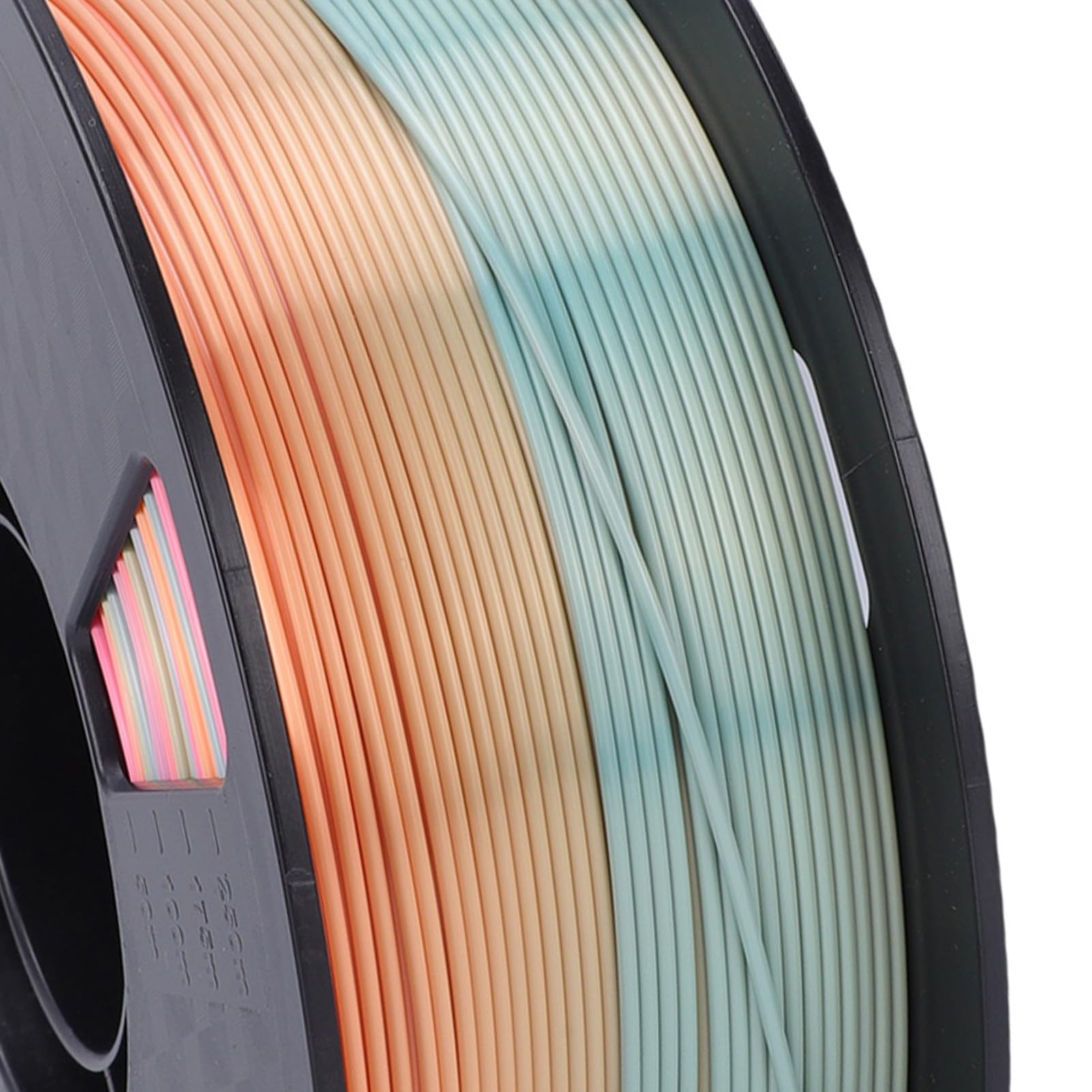 Mingzhe Filament PLA 1,75 Mm Wielokolorowy, Gradientowy, Jedwabisty