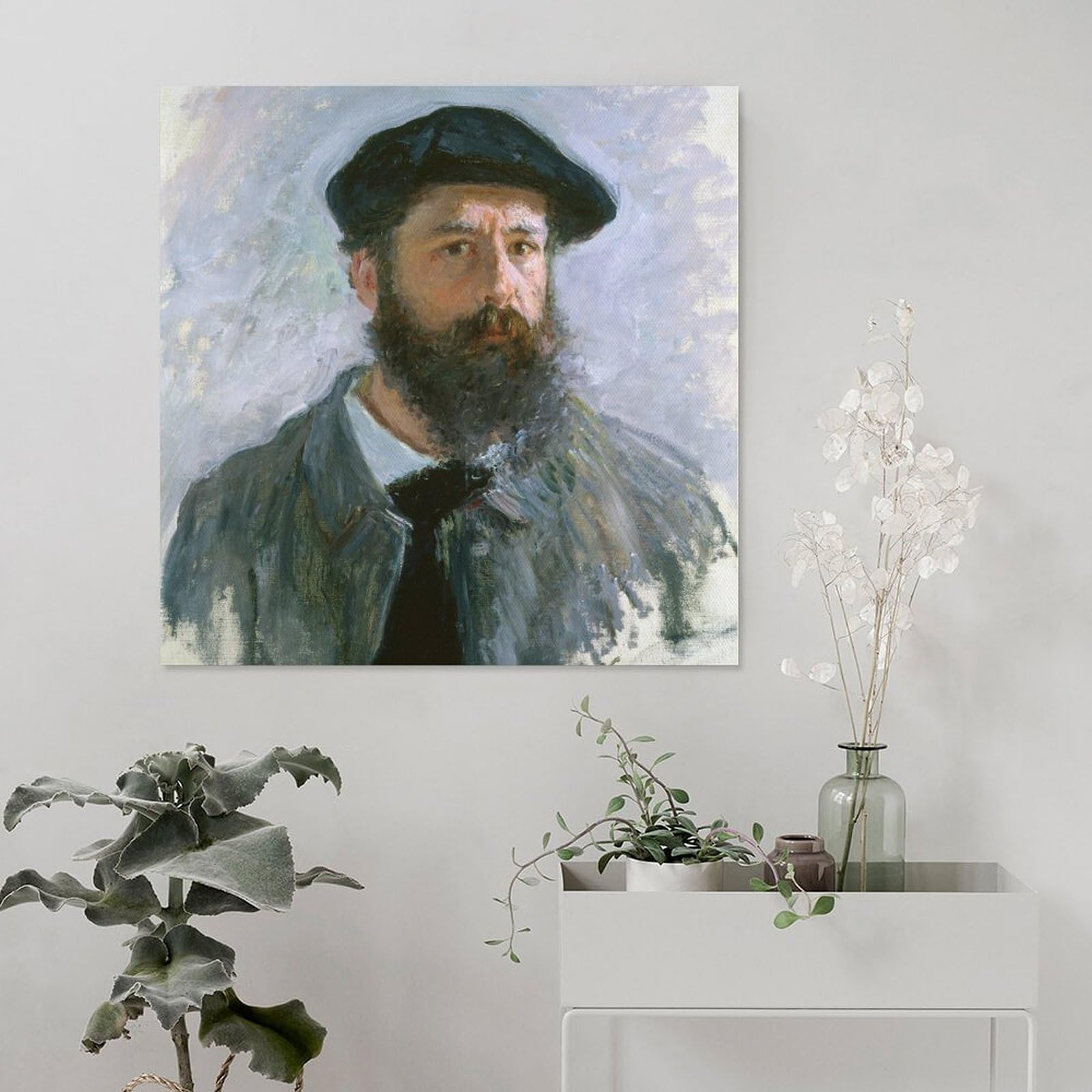 クロード・モネ、シルクハットをかぶる黒人のページボーイ クロード・モネ、シルクハットをかぶる黒人のページボーイ クロード