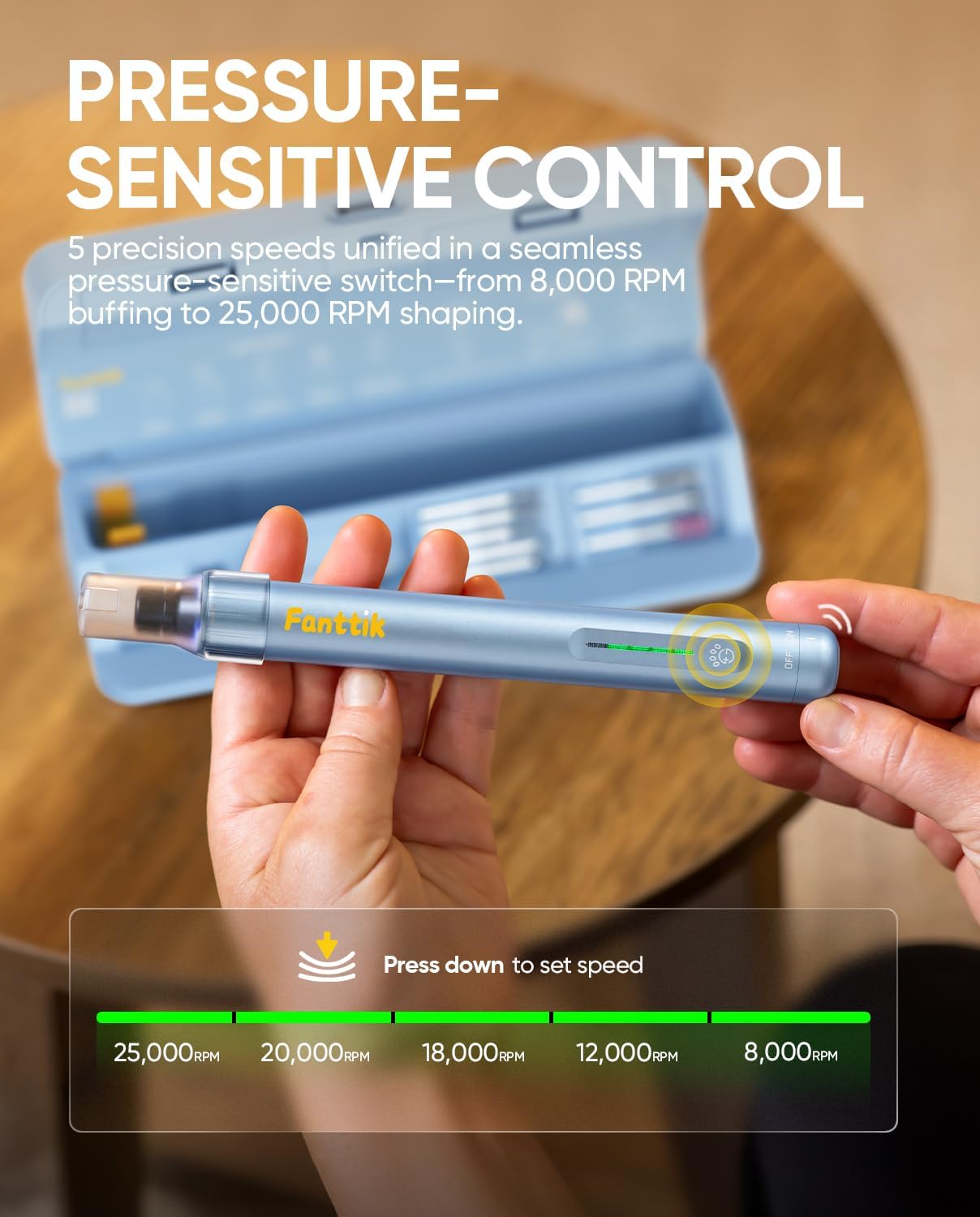 Fanttik F2 Master Kit Mini Cordless Rotary Tool & Fanttik F2 Master Pet Dog Nail Grinder Quiet