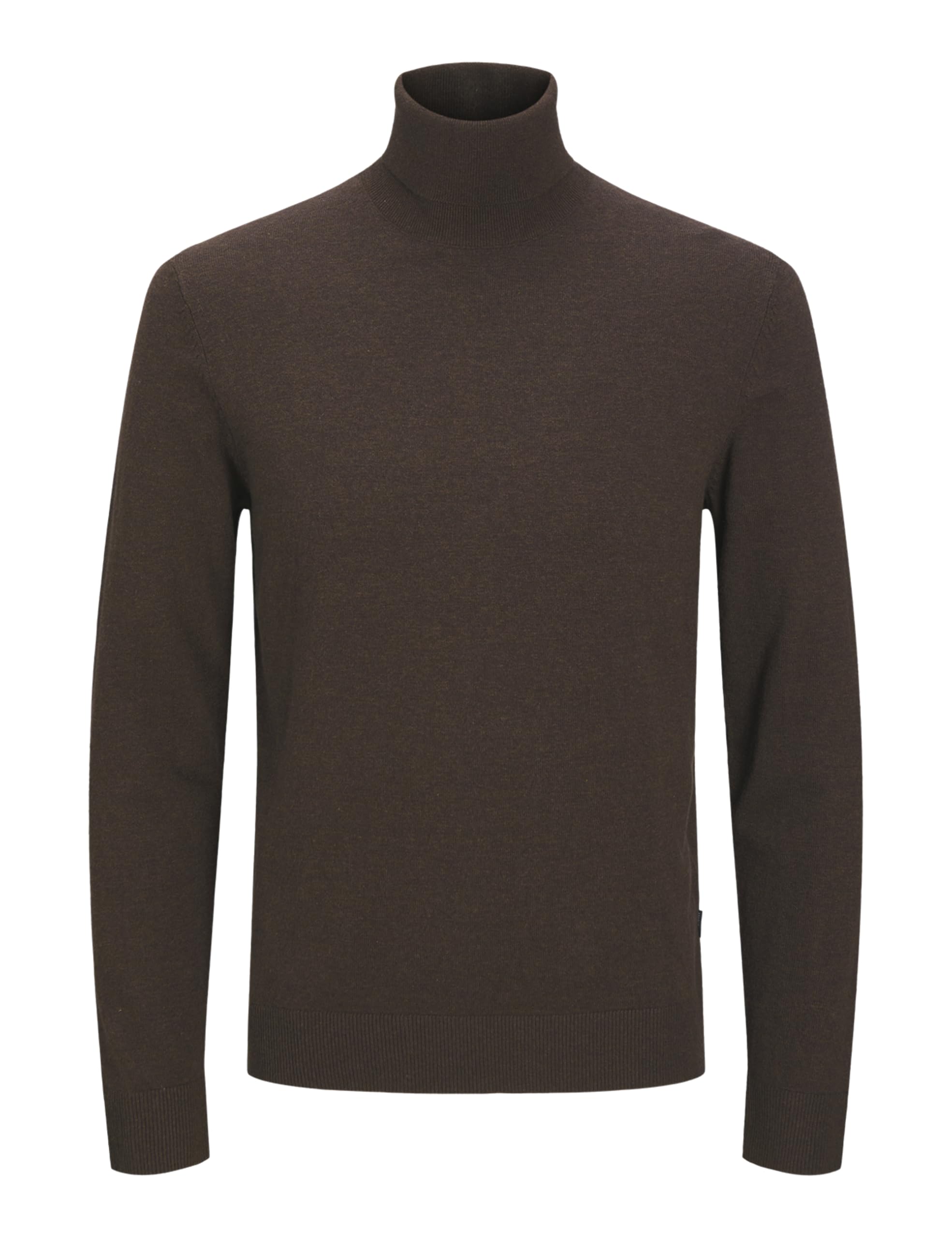 JACK & JONES Jjeemil Knit Roll Neck Noos, Mulch, XL