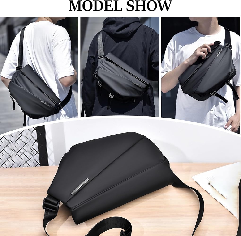 Amazon | [AJYONGA] ボディバッグ ショルダーバッグ ボディーバッグ 大