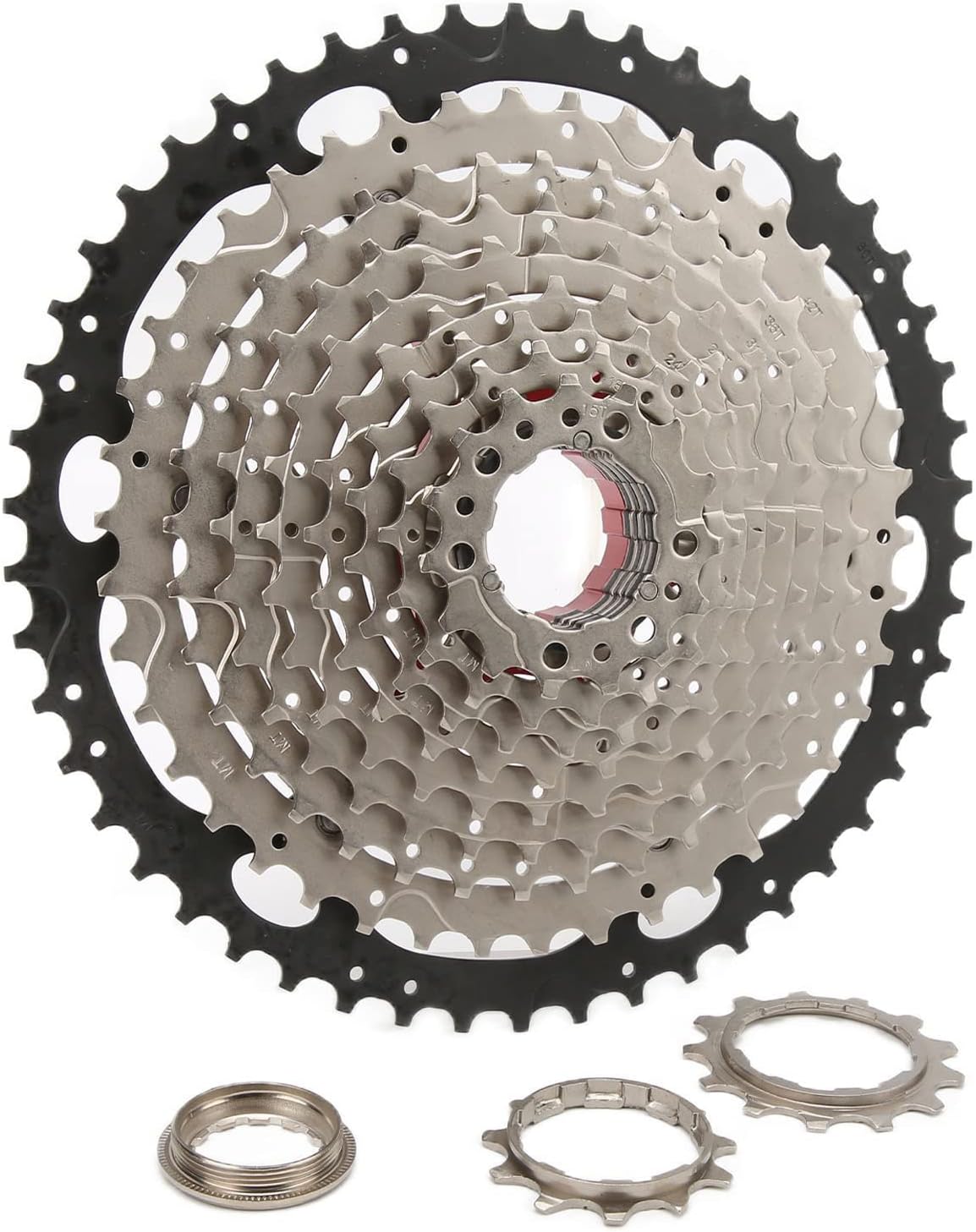 SPYMINNPOO Flywheel Bike Cassette,FMFXTR 11 Speed Bicycle Cassette Wear Resistant Bike Flywheel Sprocket for Mountain Road Bikes Riding