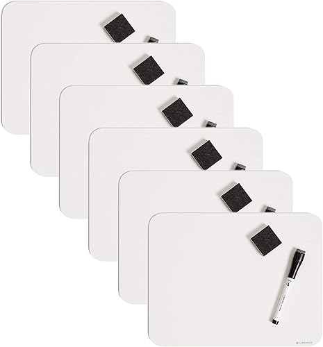 Miniatura 10 de U Brands, pizarra portátil, borrado en seco, 9 pulgadas x 12 pulgadas