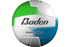 Match Point Outdoor Volleyball for Backyard Recreation, College Camp Usage