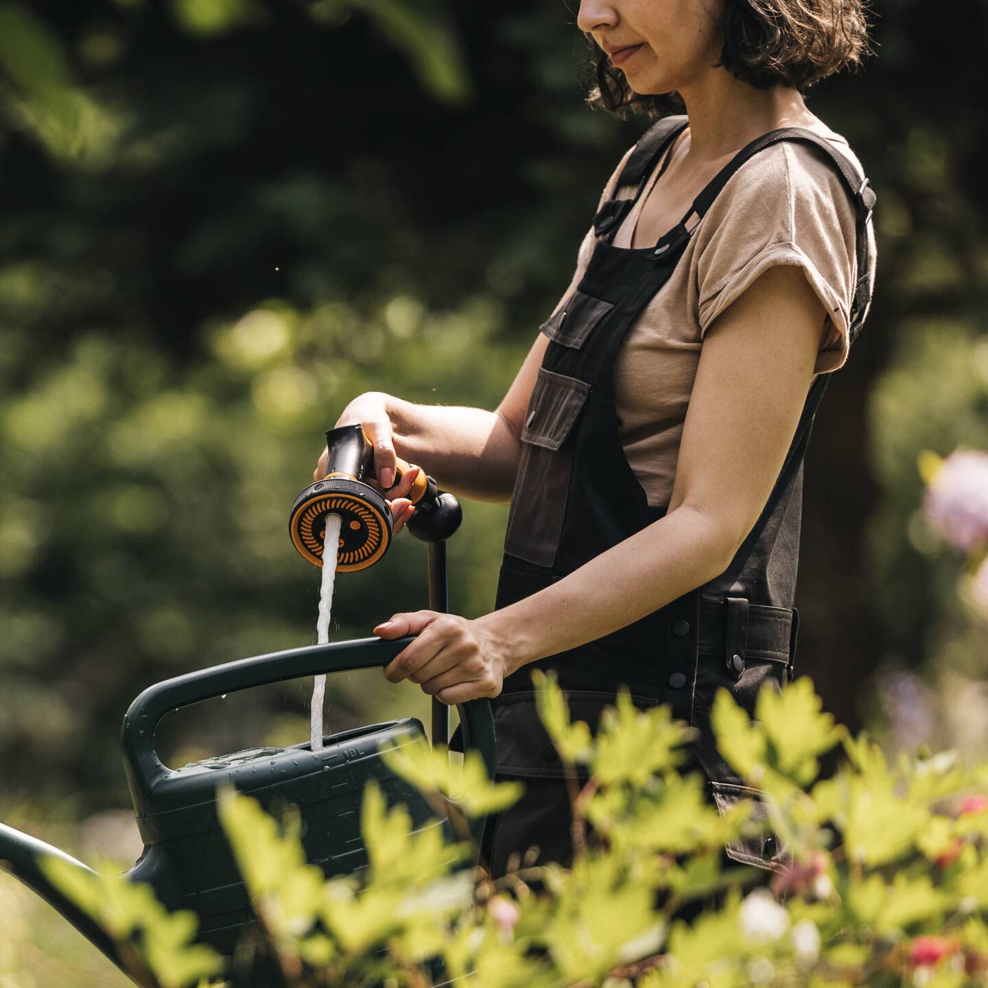 Fiskars Cf Multi Pistolet Natryskowy, Czarny/Pomarańczowy, 5 Funkcji