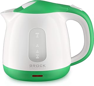 Brock Electronics WK-0712-GR Petite Bouilloire électrique, Plastique, 1 Liter, Vert