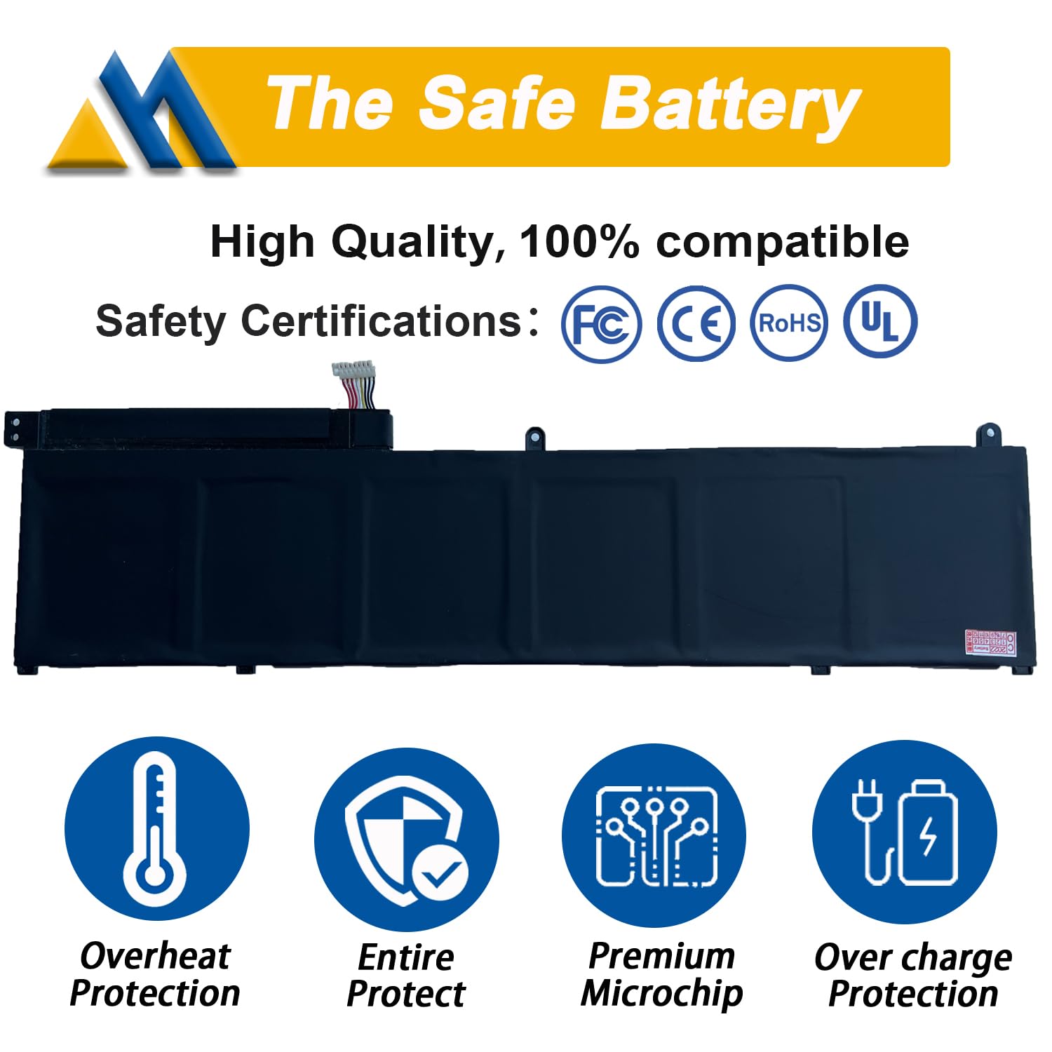 Amazon.com: Mobik C32N2002 96Wh Battery Replacement for Asus