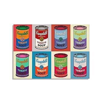 Amazon.co.jp: アンディ・ウォーホル ポスター キャンベルの