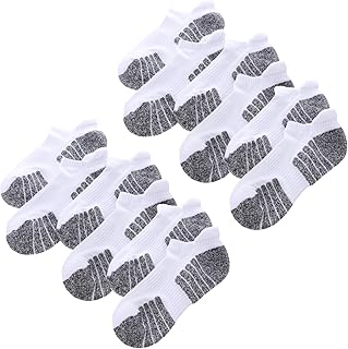 SOIMISS 6 Pares De Meias Esportivas Meias De Corrida Masculinas Meias Femininas De Corte Baixo Meias Masculinas De Corrida Meias Masculinas De Tornozelo Meias Pretas Masculinas Meias