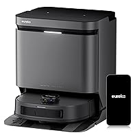 EUREKA J15 Evo Ultra Robot Aspirapolvere e Lavapavimenti, Aspirazione 22.000Pa