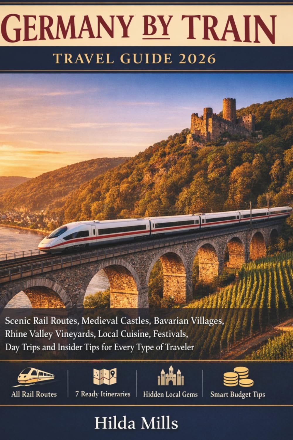 Germany by Train Travel Guide 2026: Scenic Rail Routes, Medieval Castles, Bavarian Villages, Rhine Valley Vineyards, Local Cuisine, Festivals, Day Trips and Insider Tips for Every Type of Traveler
