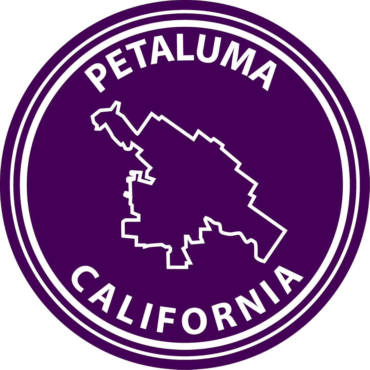 California City Landmarks Tourist Vacation Logo Cartoon