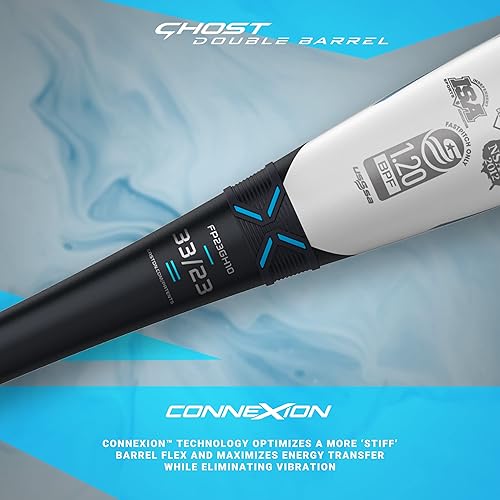 Miniatura 5 de Easton  2024  Bate de sóftbol Ghost Double Barrel Fastpitch  Aprobado para todos los campos  -11  -10  -9  -8 Drop  2 piezas compuesto