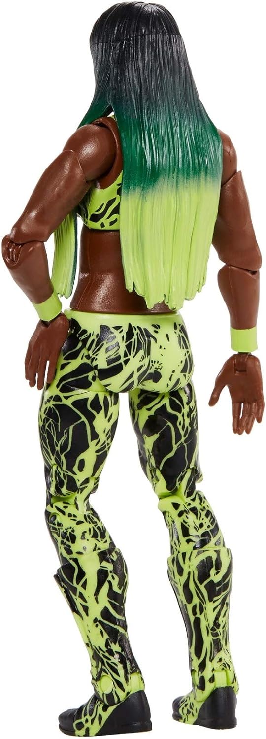 WWE MATTEL Naomi Elite Series #78 Deluxe Action Figure with Realistic Facial Detailing, Iconic Ring Gear & Accessories