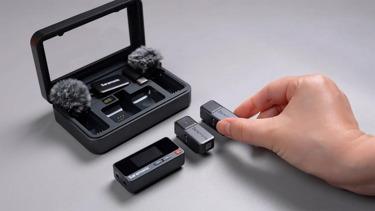 Amazon.com: Saramonic Air Wireless Microphone for iPhone/Camera