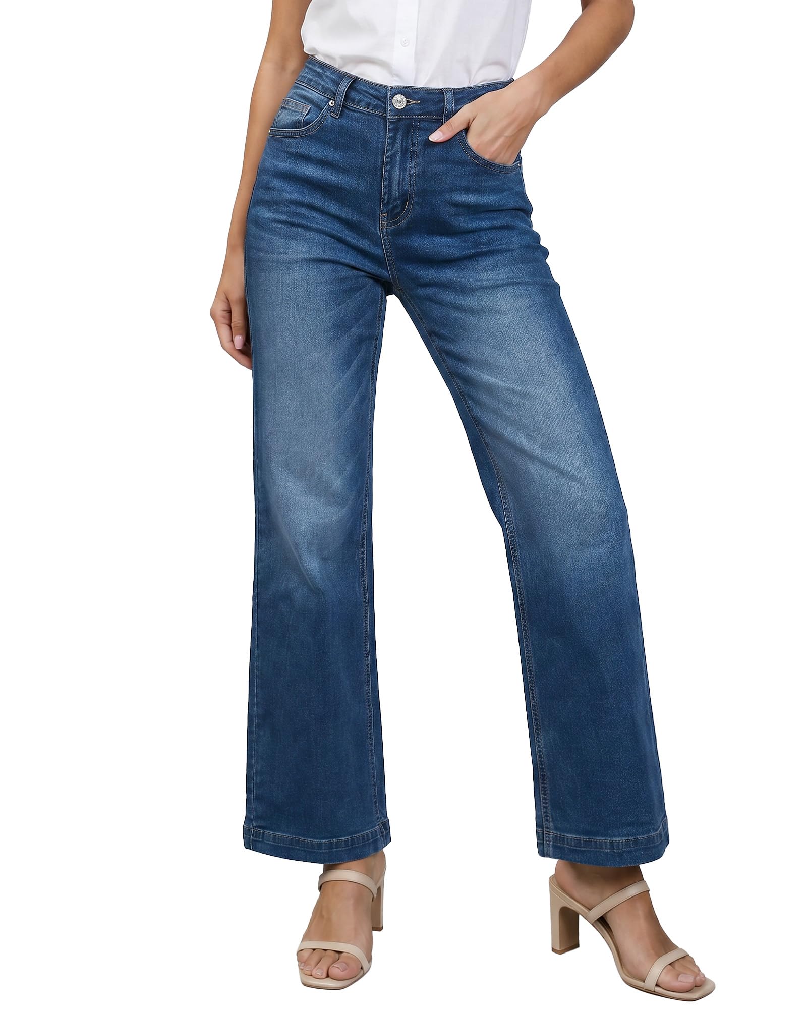 GRAPENT Flare Jeans