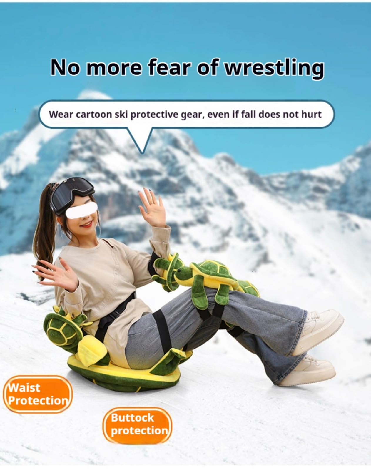 Generisch Set di protezioni per lo snowboard, per lo sci, per tartaruga, per la schiena, per la tartaruga, per lo sci, per lo sci, per lo sci, per lo sci, per lo sci