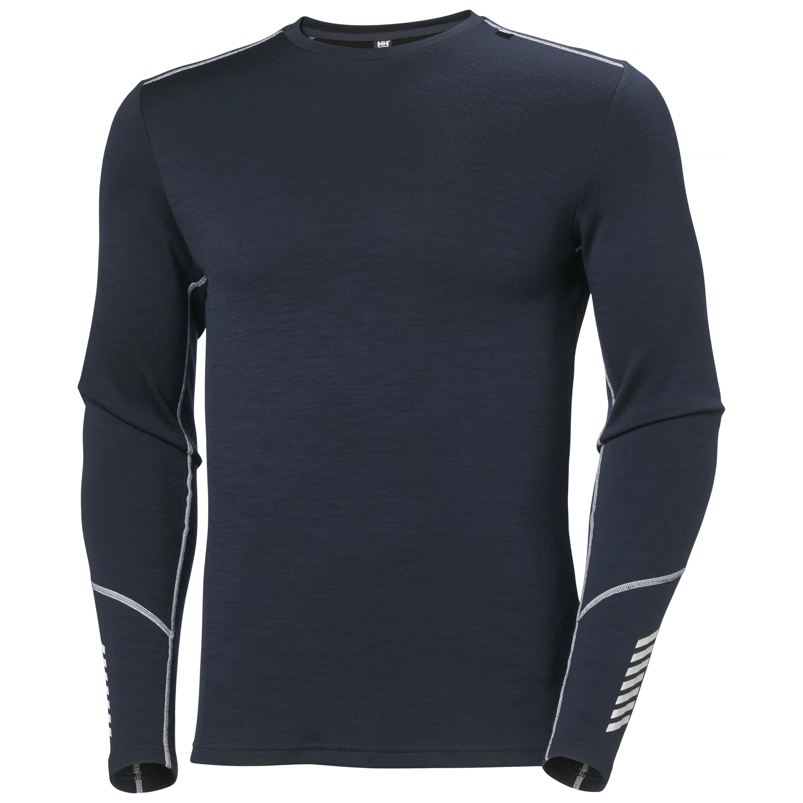 LIFA Merino Midweight Crew Base Layer for Men - Warm & Breathable, Ideal for Winter Sports & Outdoor Activities