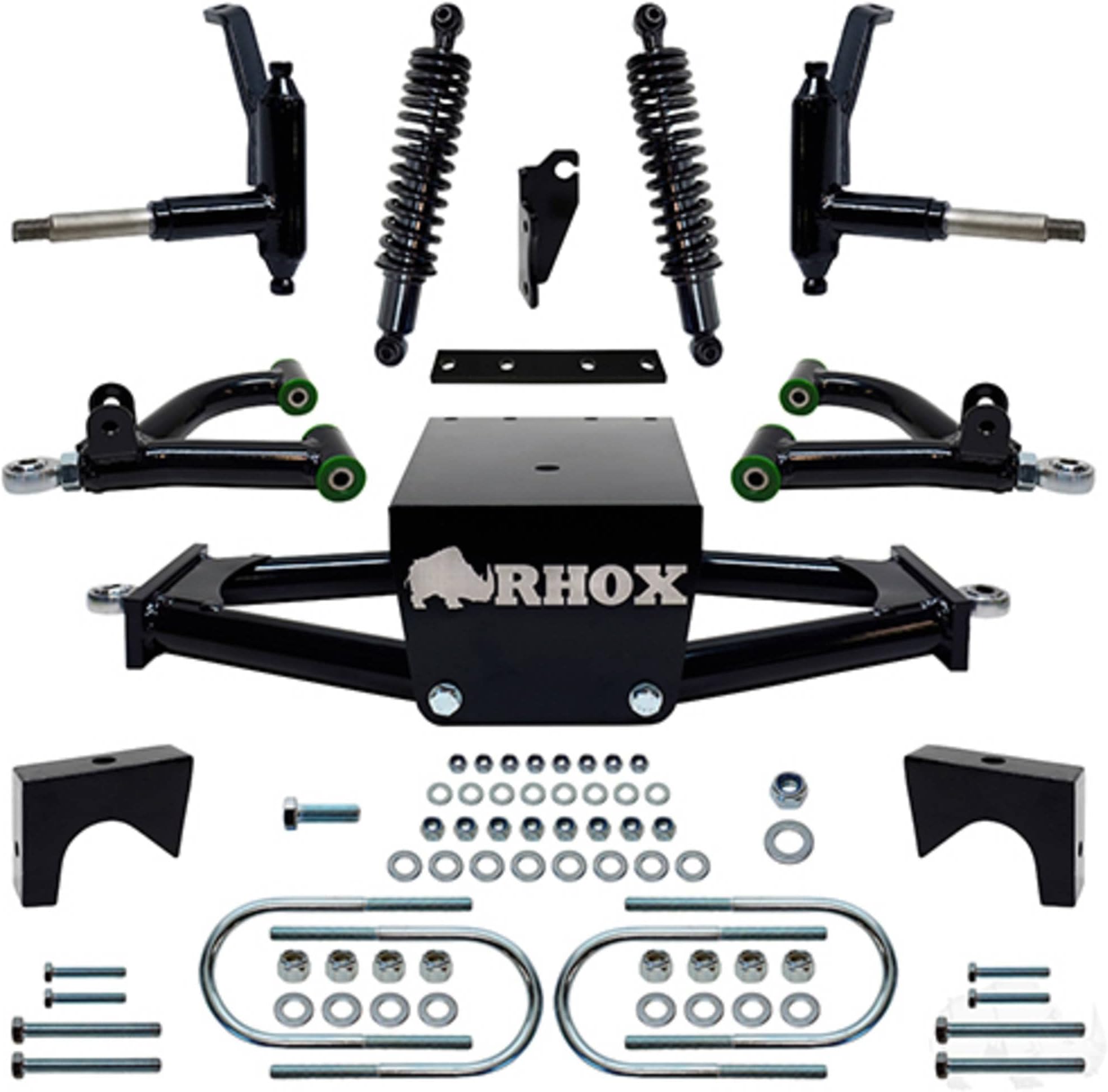 Red Hawk LIFT-557 Lift Kit Compatible with/Replacement for E-Z-Go RXV Gas March 2013-2019 and Electric March 2013 LIFT-507E, LIFT-507G 5" Golf Carts