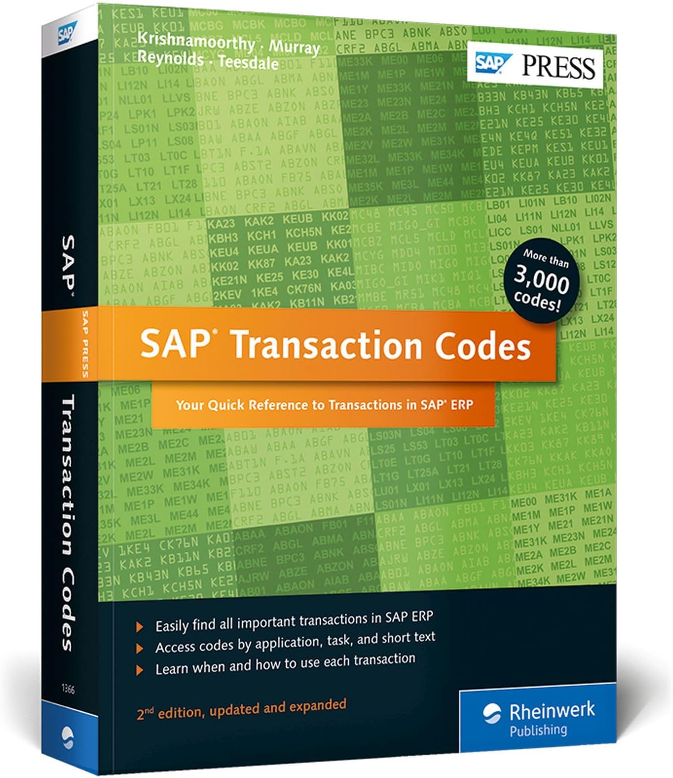 SAP Transaction Codes: Your Quick Reference to Transactions in SAP ERP