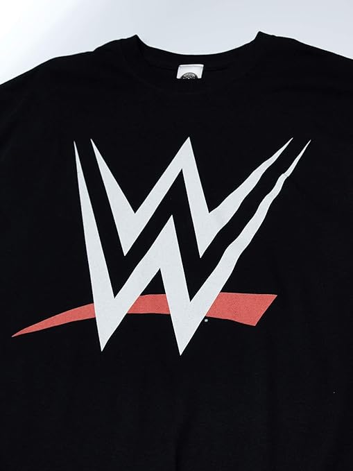 Wwe logo t shirt Clearance
