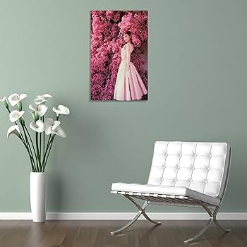 199フレーム付きキャンバスアート　ブランドアートポスター　オードリーヘプバーン 199フレーム付きキャンバスアート ブランドアートポスター