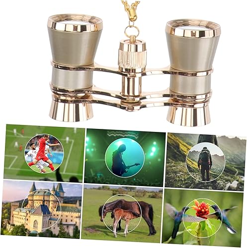 Miniatura 6 de Mikikit 3pcs Low Light Night Vision Telephoto Theatre Binoculars Childrens Toy Night Binoculars Opera Glasses Binoculars for Travel Telescopes 3x25