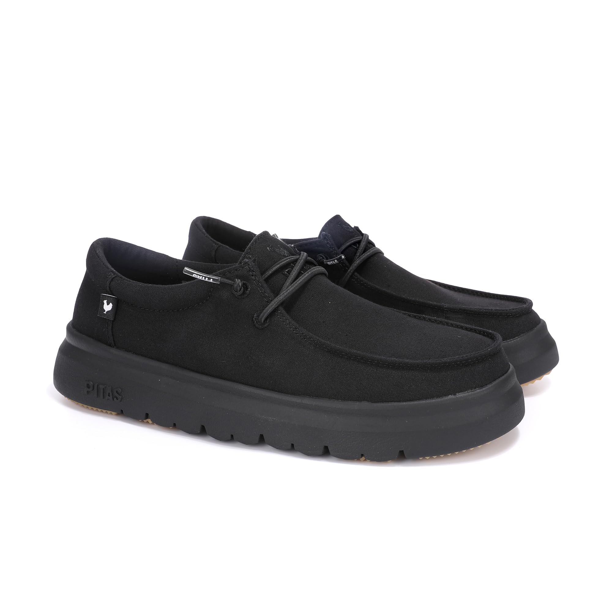 PITAS | Cannes | Mocasines de Mujer | Náuticos Casual | Zapatillas de Tela | Zapatos sin Cordones | Deportivas Casuales | Calzado de Walkinpitas