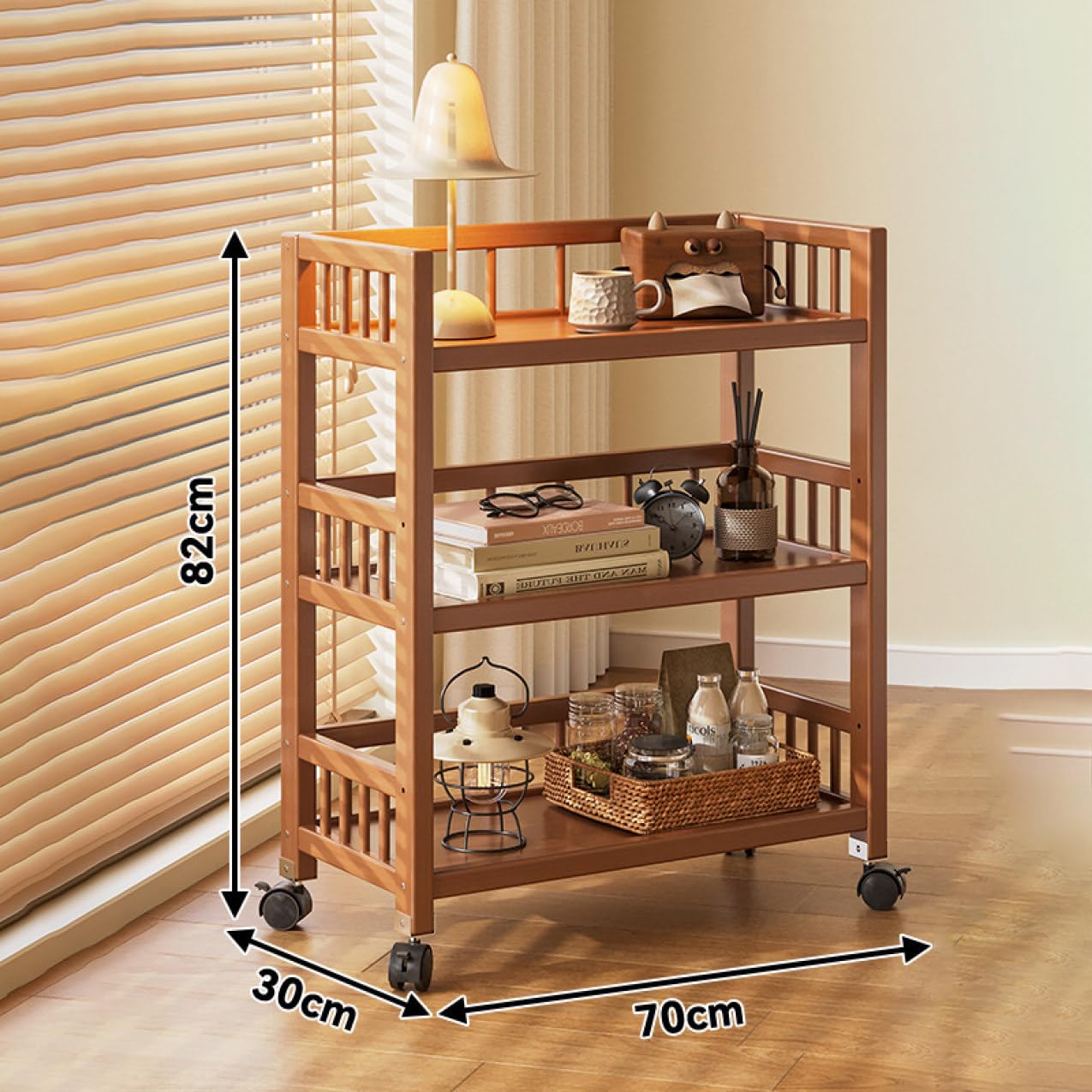 Amazon.co.jp: CFGZC スリムワゴン ベビーワゴン キッチンツール