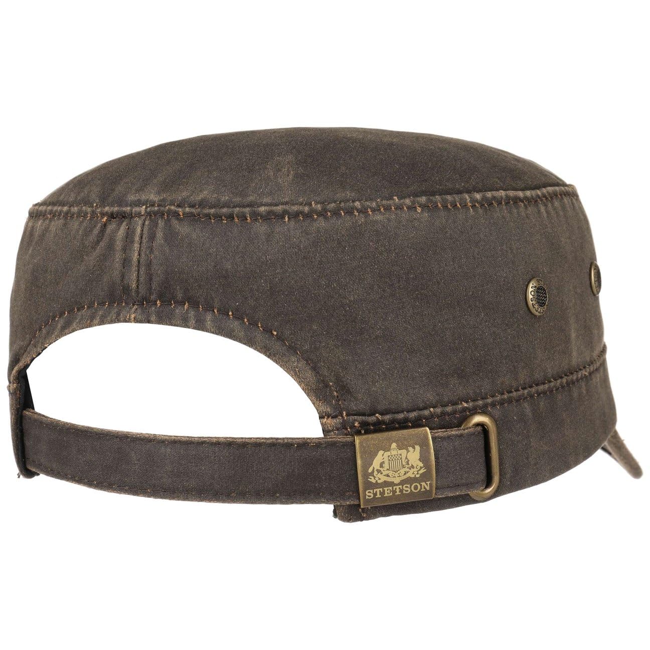 Stetson Datto Armycap Stoffcap Oilskin UV Schutz 40 Herren Sommer Winter