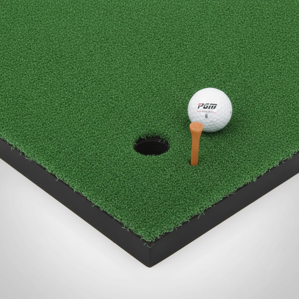 Tragbare Golf Übungsmatte, Indoor | composite Material | für Golfübungen | PP-Gras | Basis | Golf-Tee enthalten | für den Sport | für drinnen