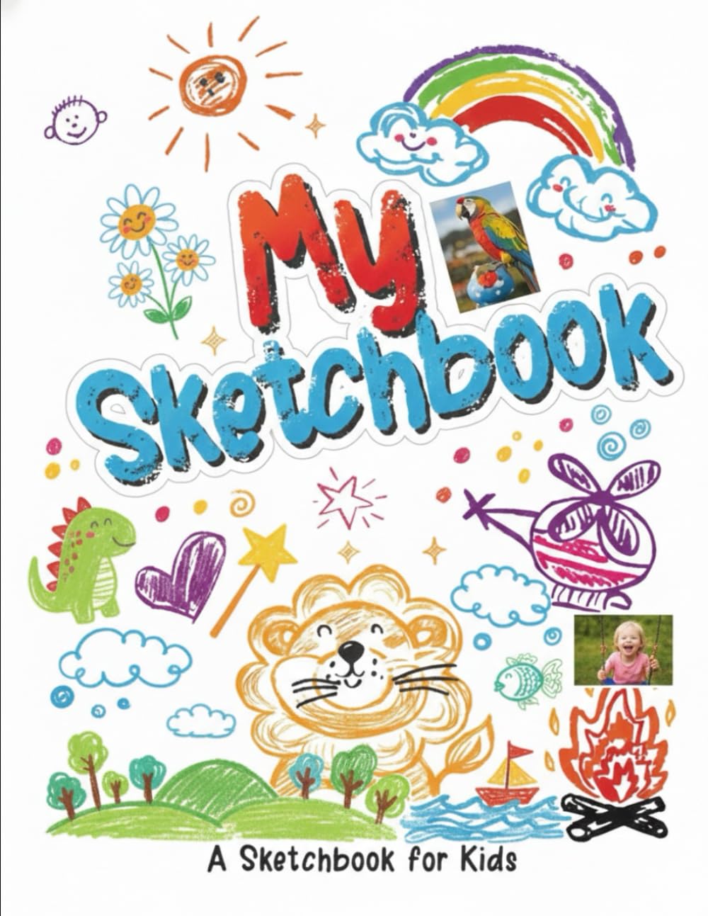 My First Fun Drawing Book: Fun Drawing & Coloring for Kids (Ages 3–6)