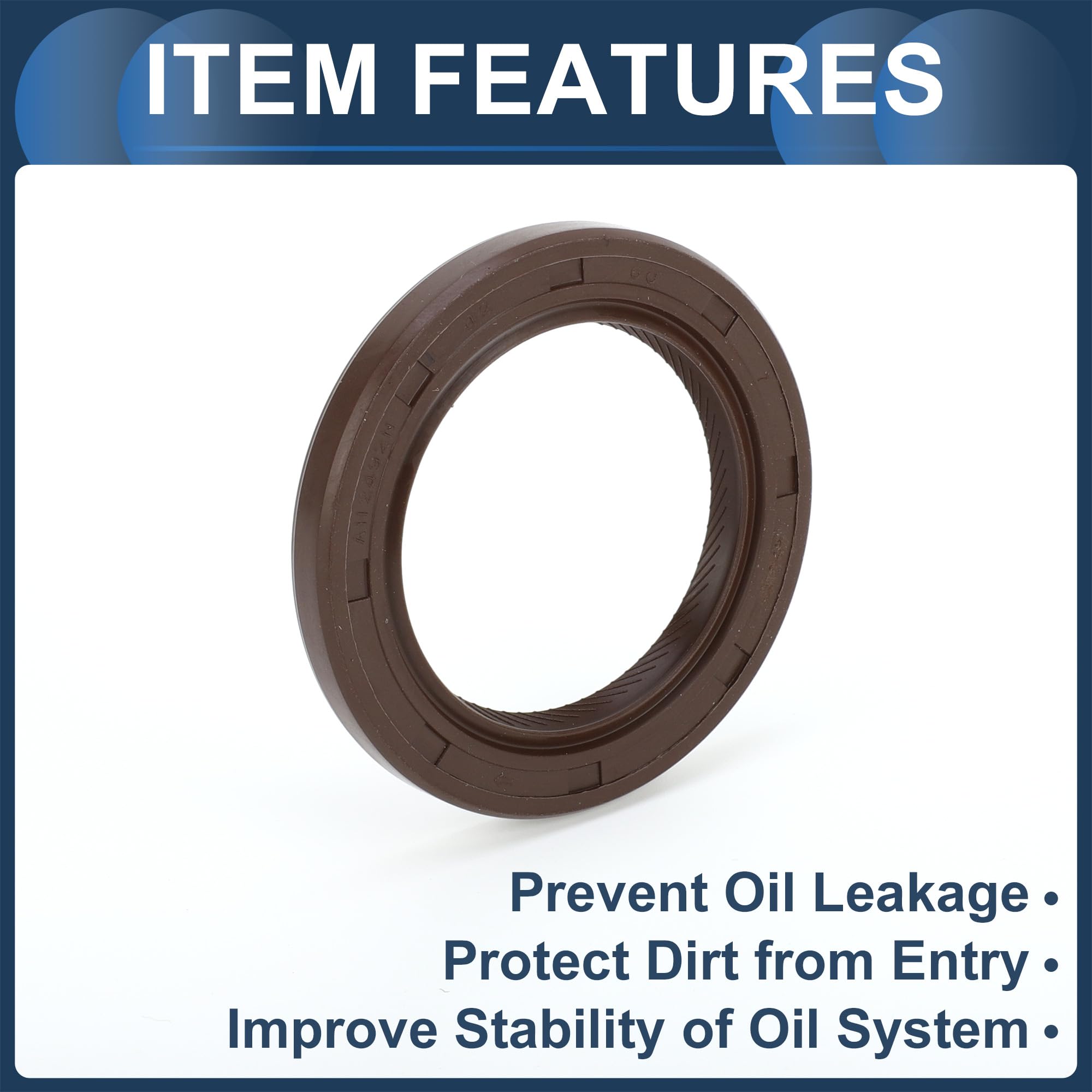 Amazon.com: INFINAUTO Crankshaft Oil Seal Front Main Seal No