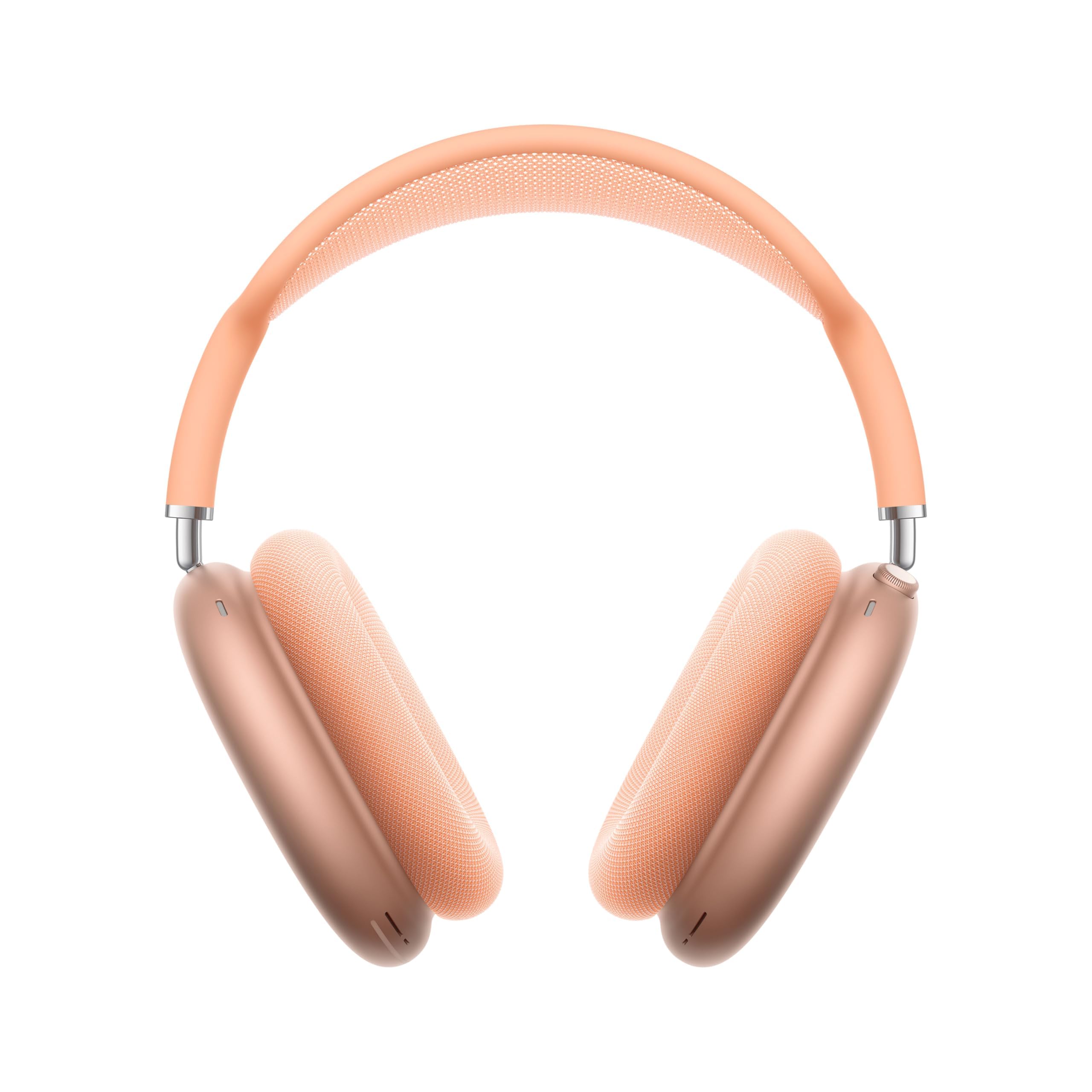Apple AirPods Max Wireless Over-Ear Headphones, Pro-Level Active Noise Cancellation, Transparency Mode, Personalised Spatial Audio, USB-C Charging, Bluetooth Headphones for iPhone, Orange ​​​​​​​