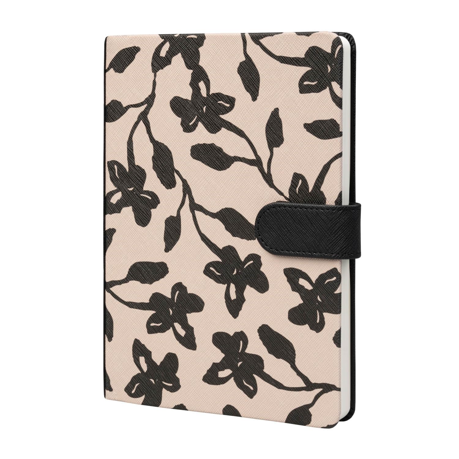 Kokonote Notebook A5 - Luxe Midnight Dahlia - Faux Leather Notebook A5, Dotted Notebook, Journal Notebook, A5 Sketchbook, A5 Notebook Hardback/University Stationery, Cute StationeryThe Forest Stewardship Council