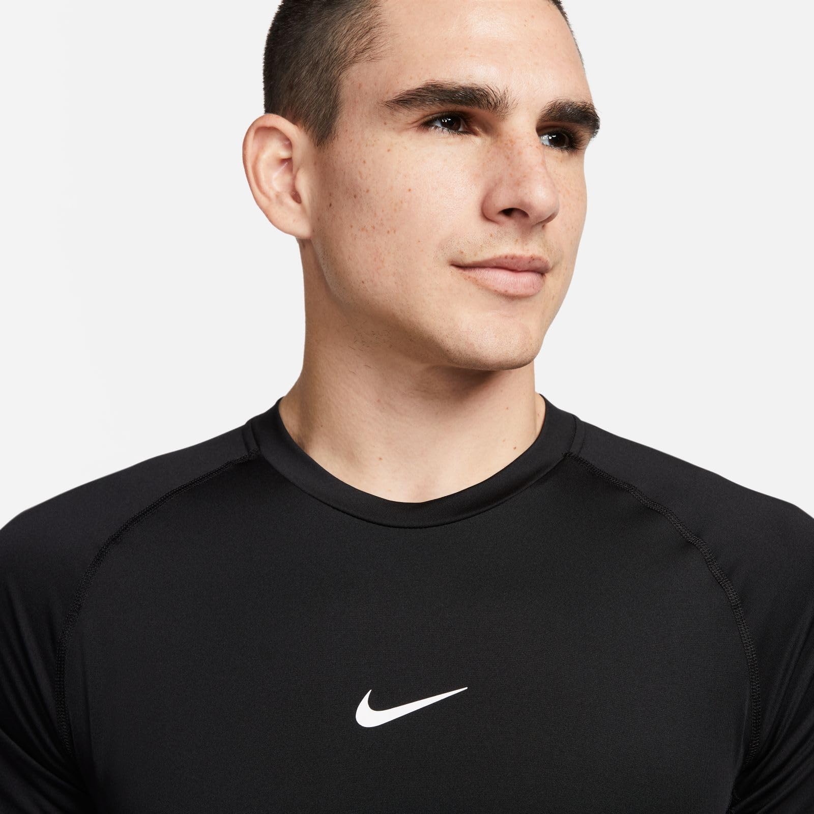 Nike M NP DF Slim Top SS Top Uomo (Pacco da 1)