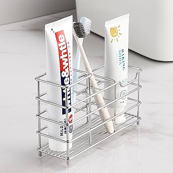 Amazon｜歯ブラシスタンド ステンレス 置き型 歯ブラシホルダー