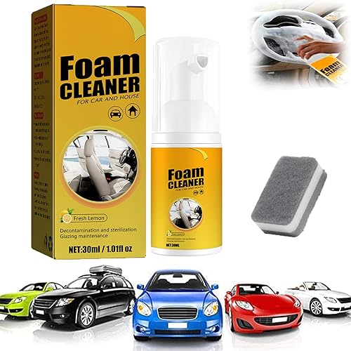 Limpiador de espuma All Around Master, limpiador multifuncional de espuma para automóvil, limpiador de espuma interior, limpiador de espuma mágica