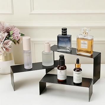 Purse Display Stand, Handbag Display Stand, Black Stainless Steel Display Risers, Showcase Stand, Product Stand Set,Display racks for items such as bags and shoes